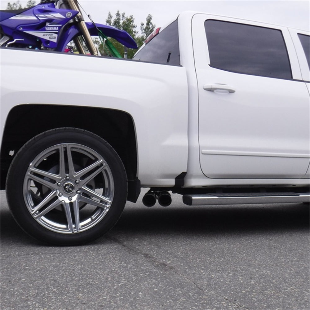 Fits 10-18 Chevrolet Silverado 1500 3" Cat Back Pre-Axle Dual Outlet AL-S5081AL - Cat Back Exhaust Car Part People