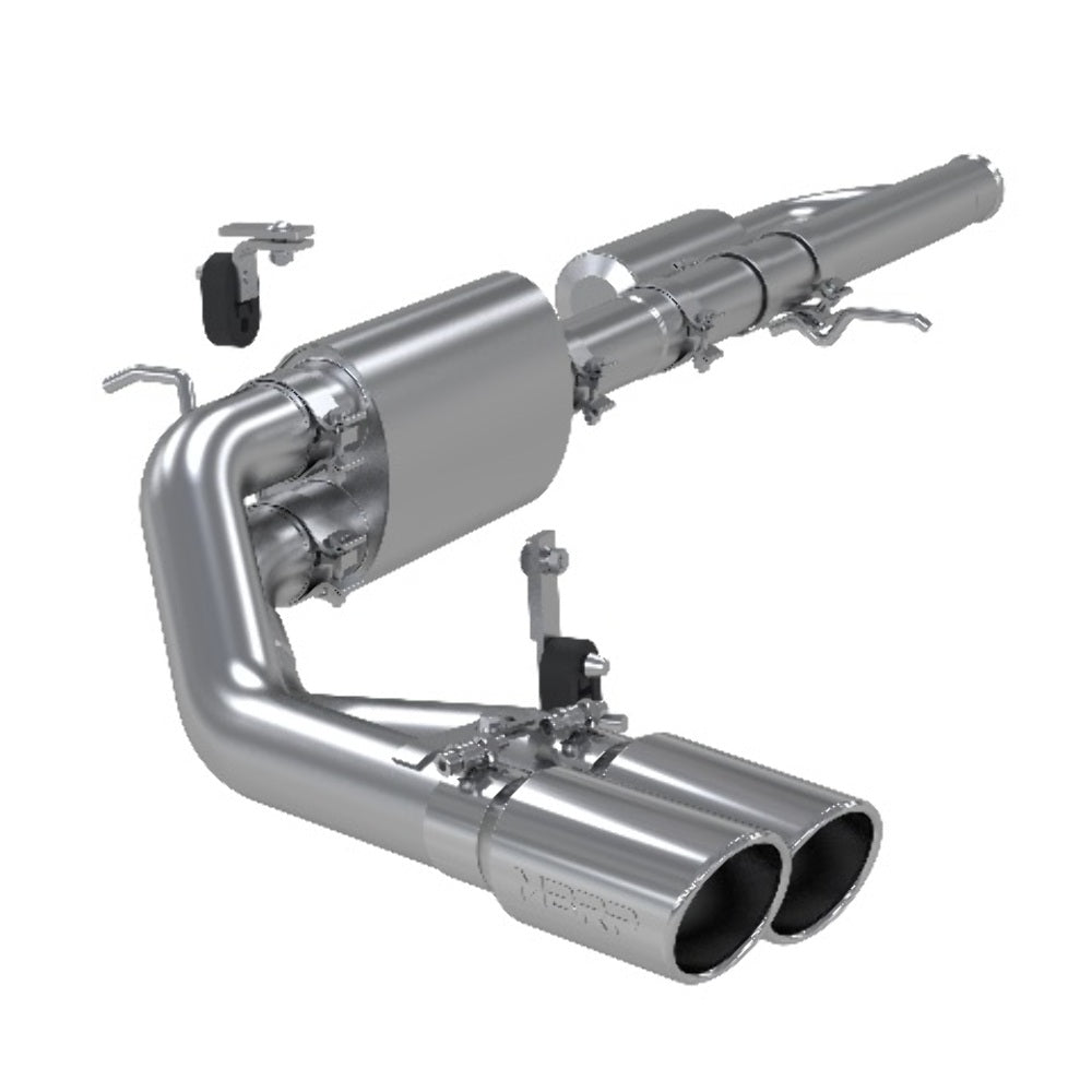 Fits 10-18 Chevrolet Silverado 1500 3" Cat Back Pre-Axle Dual Outlet AL-S5081AL - Cat Back Exhaust Car Part People