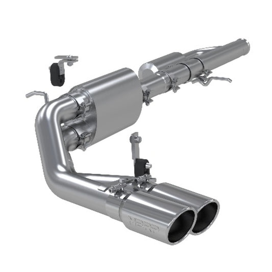 Fits 10-18 Chevrolet Silverado 1500 3" Cat Back Pre-Axle Dual Outlet AL-S5081AL - Cat Back Exhaust Car Part People