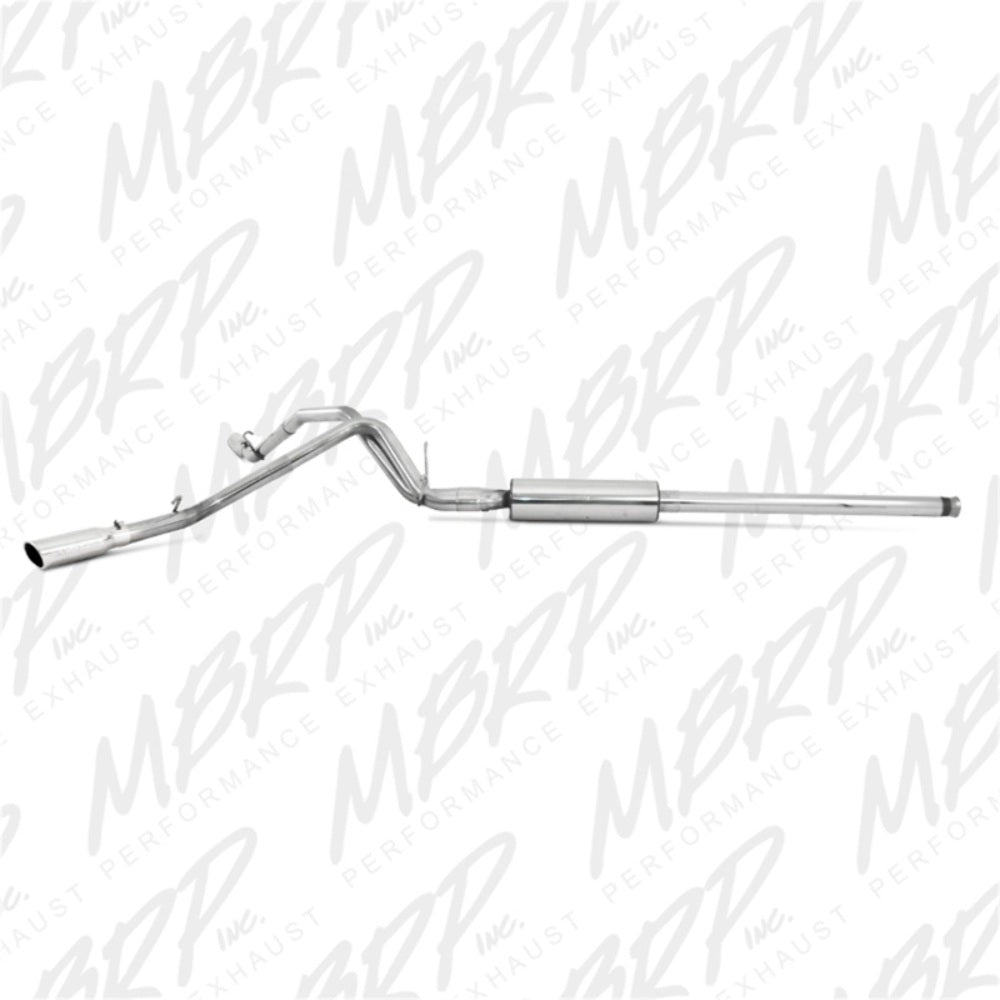 Fits 16-18 Chevrolet Silverado 1500 3" Cat Back; Dual Split Side; T409-S5082409 - Cat Back Exhaust Car Part People