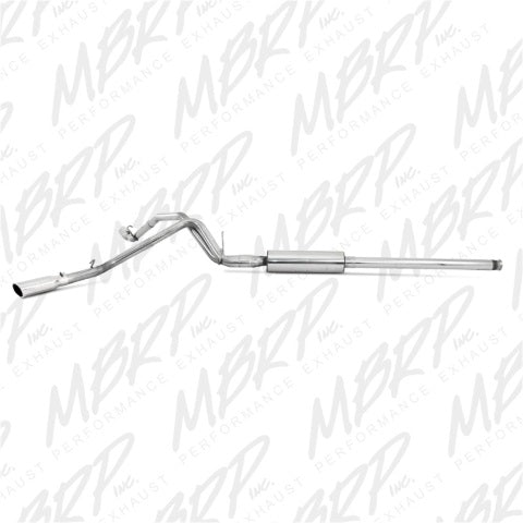 Fits 16-18 Chevrolet Silverado 1500 3" Cat Back; Dual Split Side; T409-S5082409