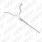 Fits 2015-2018 Chevrolet Silverado 1500 3" Cat Back; Dual Split Side; AL-S5082AL