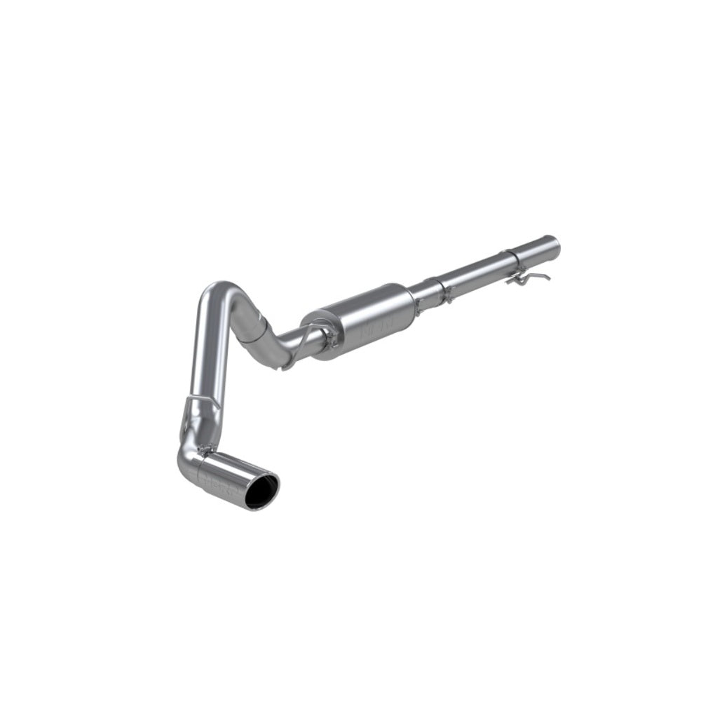 Fits 2014-18 Chevrolet Silverado 1500 3 " Cat Back; Single Side Exit; AL-S5086AL - Cat Back Exhaust Car Part People