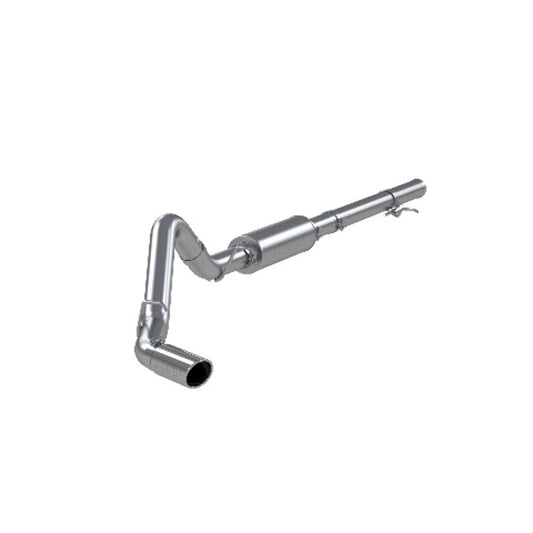 Fits 2014-18 Chevrolet Silverado 1500 3 " Cat Back; Single Side Exit; AL-S5086AL - Cat Back Exhaust Car Part People