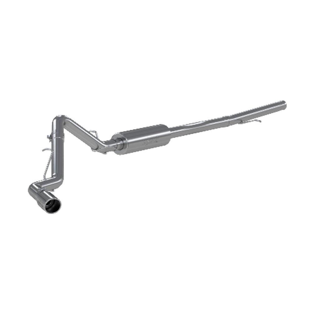 Fits 2019-2024 Chevrolet Silverado 1500 3" Cat Back, Single Side , AL - S5087AL - Cat Back Exhaust Car Part People