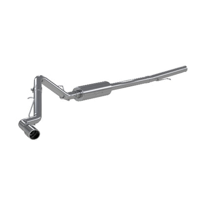 Fits 2019-2024 Chevrolet Silverado 1500 3" Cat Back, Single Side , AL - S5087AL - Cat Back Exhaust Car Part People