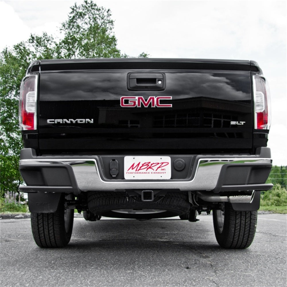 Fits 2016 Chevrolet Colorado 3in. Cat Back; Single Side; AL - S5088AL - Cat Back Exhaust Car Part People