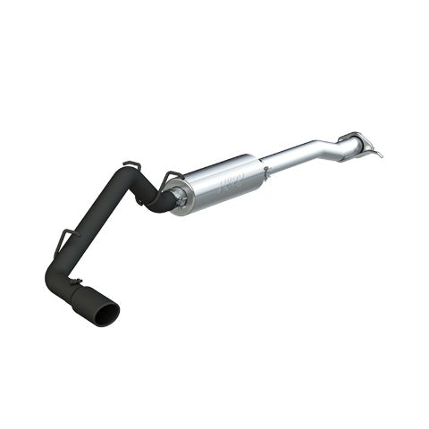 Fits 2017-2022 Chevrolet Colorado 3in. Cat Back; Turn Down; T409 - S5090BLK