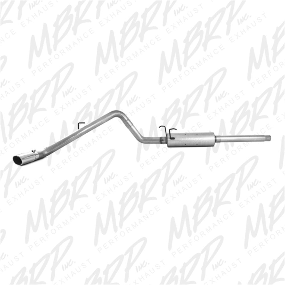 Fits 2004-2005 Dodge Ram 1500 3in. Cat Back; Single Side; AL - S5104AL - Cat Back Exhaust Car Part People