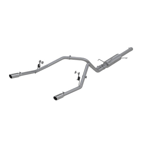 Fits 2003 Dodge Ram 1500 2 1/2in. Cat Back; Dual Split Rear; T409 - S5108409