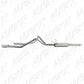 Fits 2003 Dodge Ram 1500 2 1/2in. Cat Back; Dual Split Rear; T409 - S5108409 - Cat Back Exhaust Car Part People