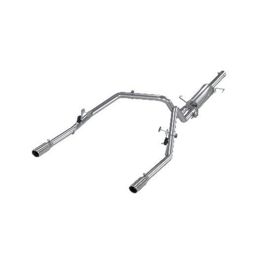 Fits 2003 Dodge Ram 1500 2 1/2in. Cat Back; Dual Split Rear; T409 - S5108409 - Cat Back Exhaust Car Part People
