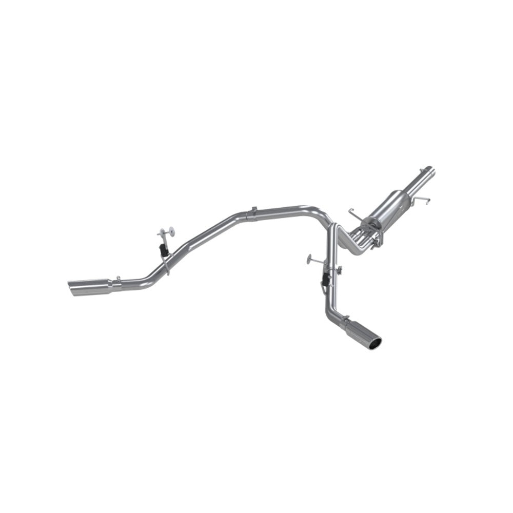 Fits 2003 Dodge Ram 1500 2 1/2in. Cat Back; Dual Split Side; AL - S5110AL - Cat Back Exhaust Car Part People