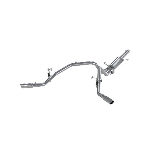 Fits 2003 Dodge Ram 1500 2 1/2in. Cat Back; Dual Split Side; AL - S5110AL - Cat Back Exhaust Car Part People