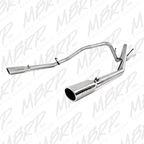 Fits 2007-2008 Dodge Ram 1500 2 1/2in. Cat Back; Dual Split Rear; AL - S5126AL