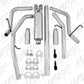 Fits 2007-2008 Dodge Ram 1500 2 1/2in. Cat Back; Dual Split Rear; AL - S5126AL