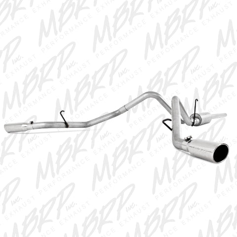 Fits 2006 Dodge Ram 1500 2 1/2in. Cat Back; Dual Split Side; AL - S5128AL