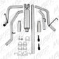 Fits 2006 Dodge Ram 1500 2 1/2in. Cat Back; Dual Split Side; AL - S5128AL - Cat Back Exhaust Car Part People