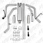 Fits 2006 Dodge Ram 1500 2 1/2in. Cat Back; Dual Split Side; AL - S5128AL