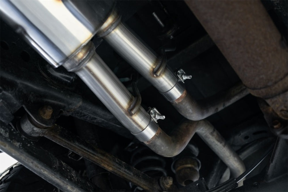 Fits 09-10 Dodge Ram 1500 3" Single in 2.25"" Dual Out Muffler-S5141409 - Performance Mufflers Car Part People