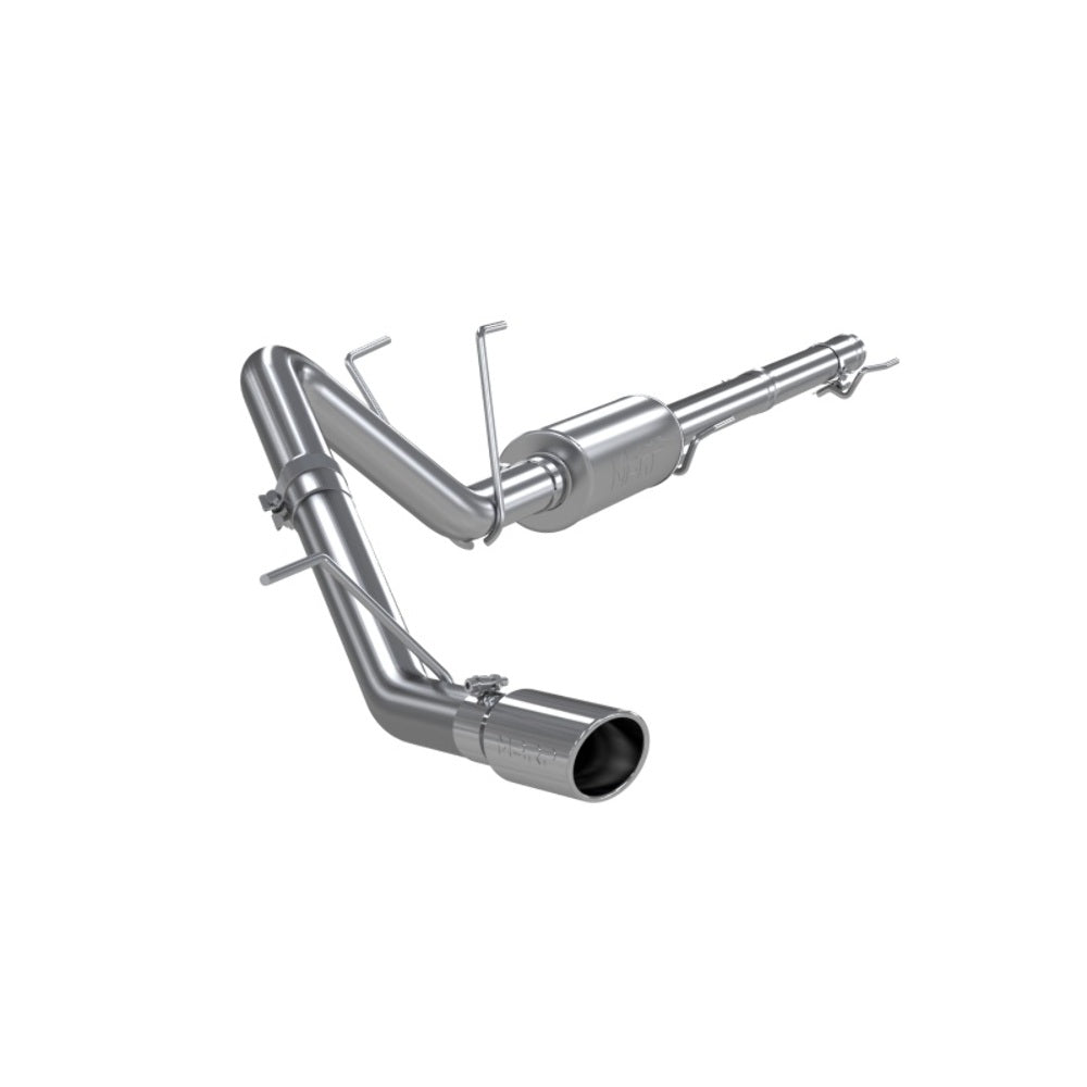 Fits 2009-2010 Dodge Ram 1500 3in. Cat Back; Single Side; AL - S5142AL - Cat Back Exhaust Car Part People