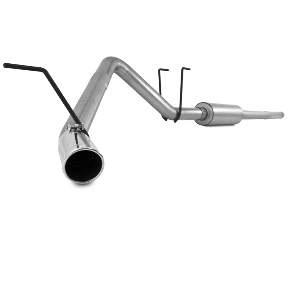 Fits 2009-2010 Dodge Ram 1500 3in. Cat Back; Single Side; AL - S5142AL - Cat Back Exhaust Car Part People