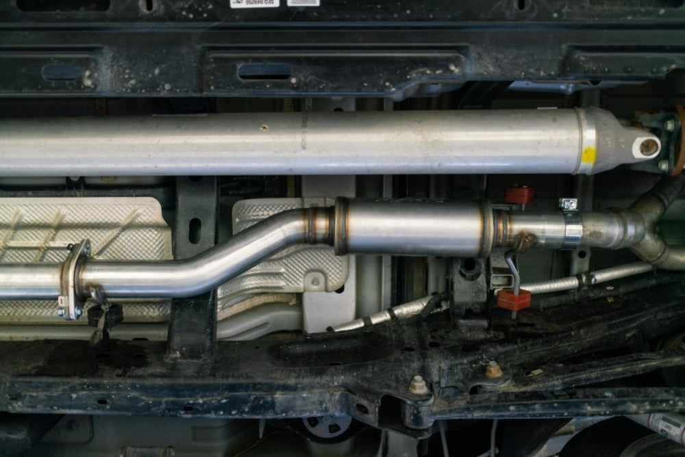 Fits 19-24 Ram 1500 3" Single in/out Muffler Replacement High-Flow S/S"-S5143409 - Performance Mufflers Car Part People