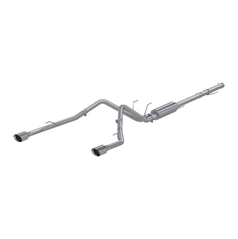 Fits 2009-2010 Dodge Ram 1500 2 1/2" Cat Back Dual Split Rear-S5146409