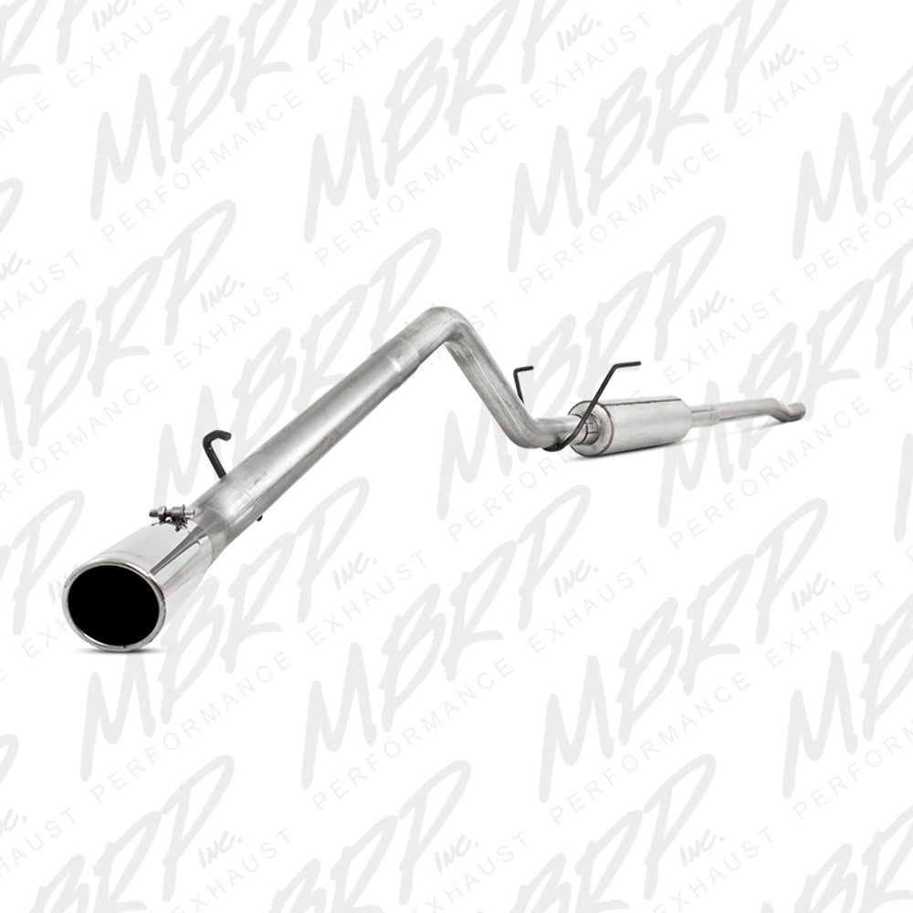 Fits 2003-2010 Dodge Ram 2500 3in. Cat Back; Single Side Exit; AL - S5148AL - Cat Back Exhaust Car Part People