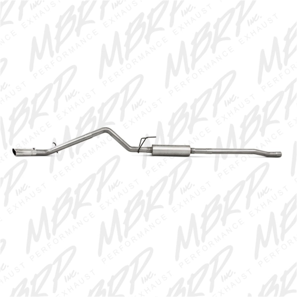 Fits 2003-2010 Dodge Ram 2500 3in. Cat Back; Single Side Exit; AL - S5148AL - Cat Back Exhaust Car Part People