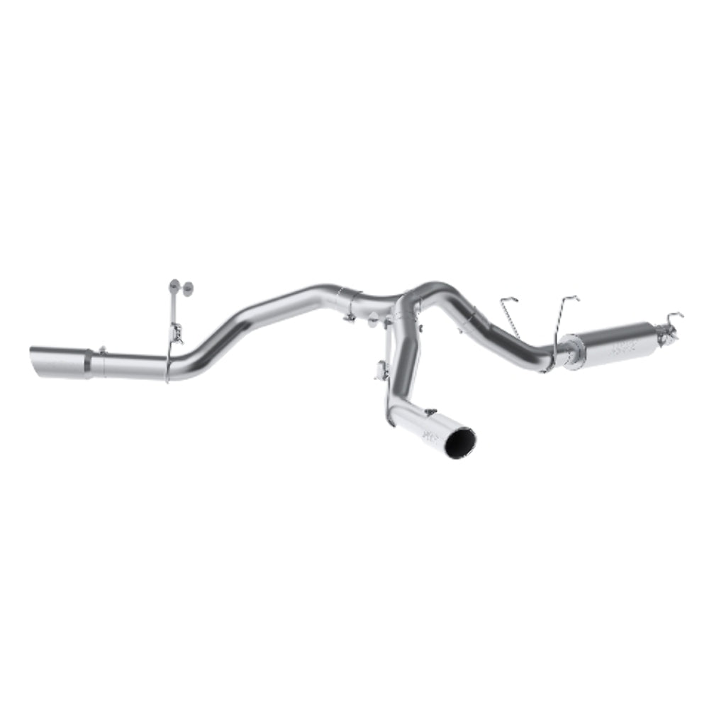 Fits 2014-2024 Ram 2500 4in. Cat Back;Dual Split Side Exit; AL - S5151AL - Cat Back Exhaust Car Part People