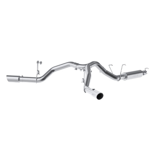 Fits 2014-2024 Ram 2500 4in. Cat Back;Dual Split Side Exit; AL - S5151AL - Cat Back Exhaust Car Part People