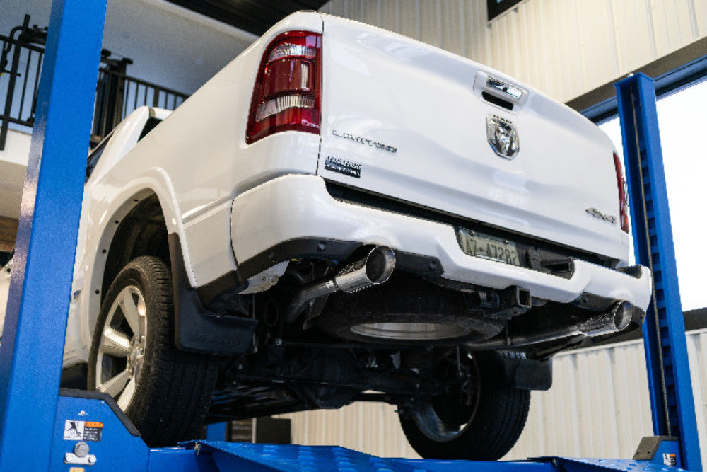 Fits 2019-2020 Ram 1500 3in. Cat Back; 2.5in. Dual Split Rear; T409 - S5152409 - Cat Back Exhaust Car Part People