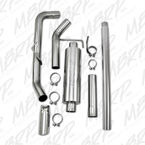 Fits 2004-2008 Ford F-150 3in. Cat Back; Single Side; T409 - S5200409