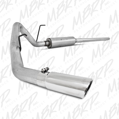 Fits 2004-2008 Ford F-150 3in. Cat Back; Single Side; AL - S5200AL