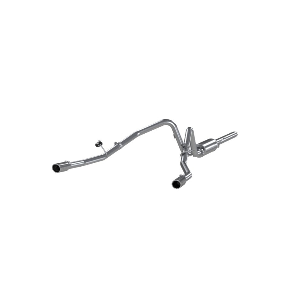 Fits 2008 Ford F-150 2 1/2in. Cat Back; Dual Split Rear; AL - S5202AL - Cat Back Exhaust Car Part People