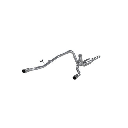 Fits 2008 Ford F-150 2 1/2in. Cat Back; Dual Split Rear; AL - S5202AL - Cat Back Exhaust Car Part People