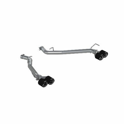 Fits 2020-2024 Ford Explorer 2 1/2in. Axle Back; Dual Rear Exit; T304 - S52033CF - Axle Back Exhaust Car Part People