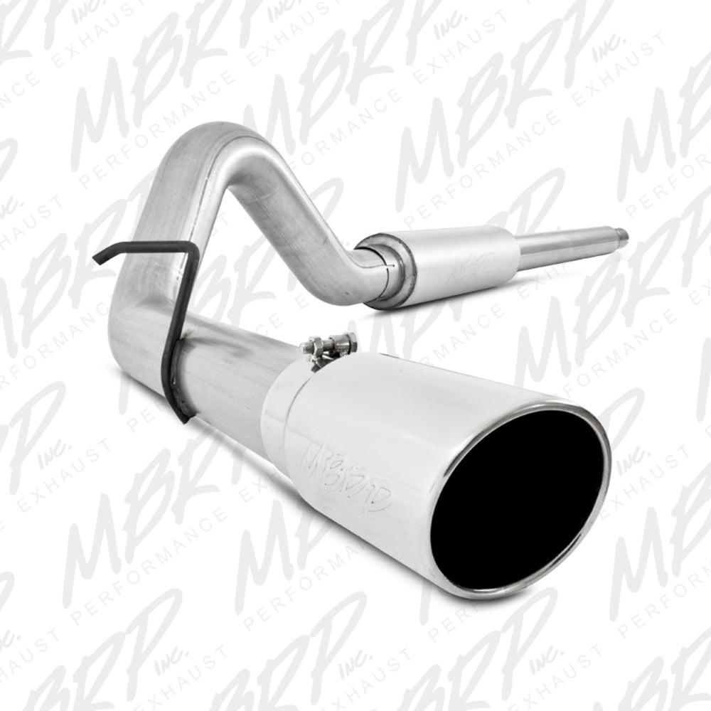 Fits 1999-2004 Ford F-250 Super Duty 4in. Cat Back; Single Side; AL - S5206AL - Cat Back Exhaust Car Part People