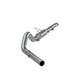 Fits 1999-2004 Ford F-350 Super Duty 4in. Cat Back; Single Side; AL - S5206P