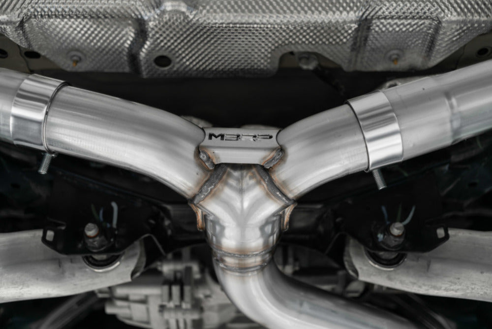 Fits 21-24 Ford Bronco Sport 2.5" Resonator-Back, Dual Rear Exit, T409-S5207409 - Exhaust Systems Car Part People