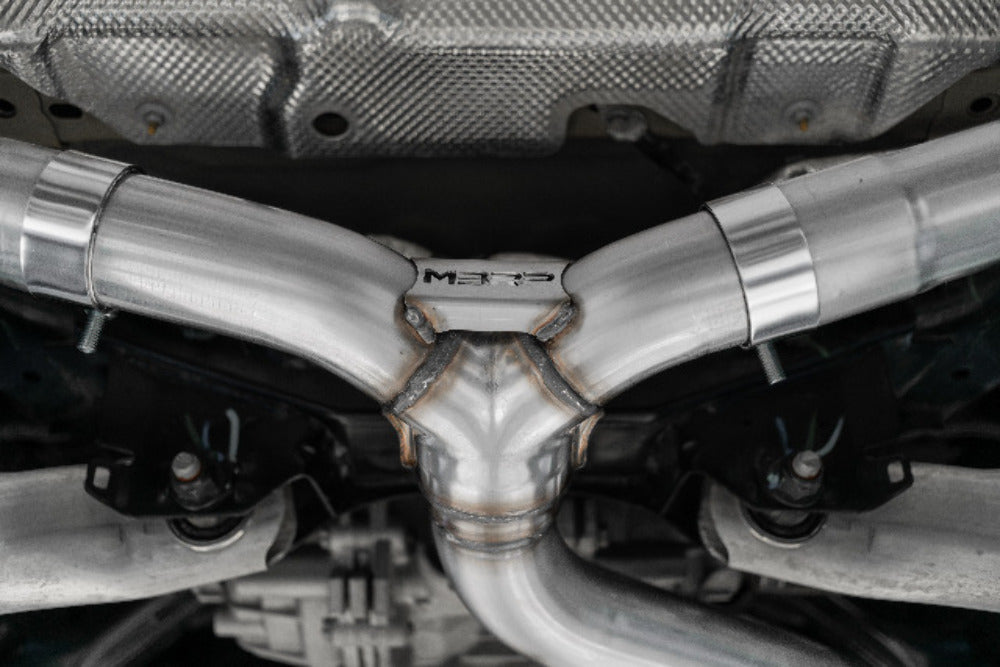 Fits 21-24 Ford Bronco Sport 2.5" Resonator-Back, Dual Rear Exit, T409-S5207409 - Exhaust Systems Car Part People