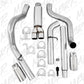 Fits 1999-2004 Ford F-350 Super Duty 4in. Cat Back; Dual Split Side; AL-S5208AL - Cat Back Exhaust Car Part People
