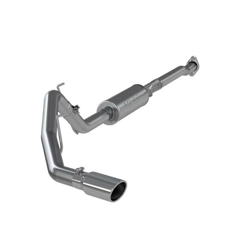 Fits 2009-2010 Ford F-150 3in. Cat Back; Single Side; AL - S5210AL - Cat Back Exhaust Car Part People
