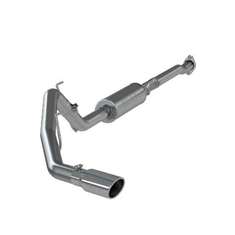 Fits 2009-2010 Ford F-150 3in. Cat Back; Single Side; AL - S5210AL - Cat Back Exhaust Car Part People