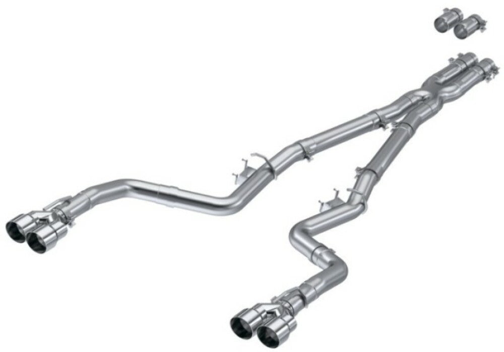 Fits 2021-2024 Ford F-150 3in. Cat Back; Single Side Exit; 304 - S5211304 - Cat Back Exhaust Car Part People