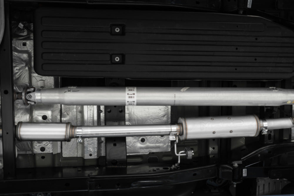 Fits 2021-2024 Ford F-150 3in. Cat Back; Single Side Exit; AL - S5211AL