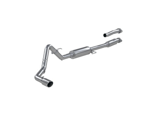Fits 2021-2024 Ford F-150 3in. Cat Back; Single Side Exit; AL - S5211AL - Cat Back Exhaust Car Part People