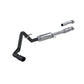 Fits 2021-2024 Ford F-150 3in. Cat Back; Single Side Exit; AL - S5211BLK