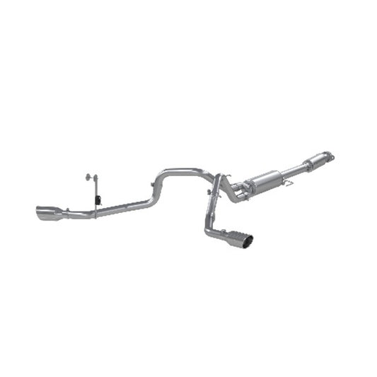 Fits 2021-2024 Ford F-150 3in. Cat Back; 2.5in. Dual Side Exit; T409 - S5213409 - Cat Back Exhaust Car Part People